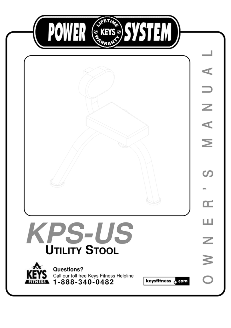Keys Fitness Power System KPS-US owner's manual