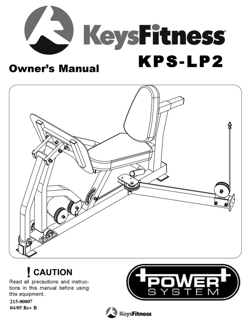 Keys Fitness Power System KPS-LP2 User manual
