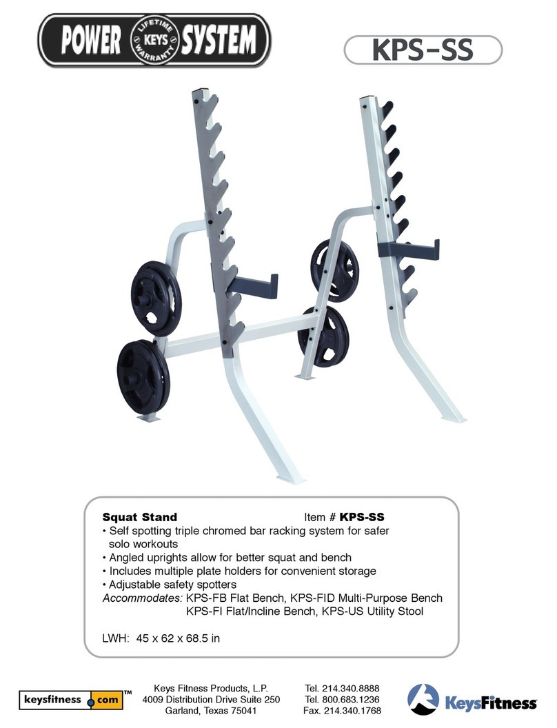 Keys Fitness Power System KPS-SS User manual