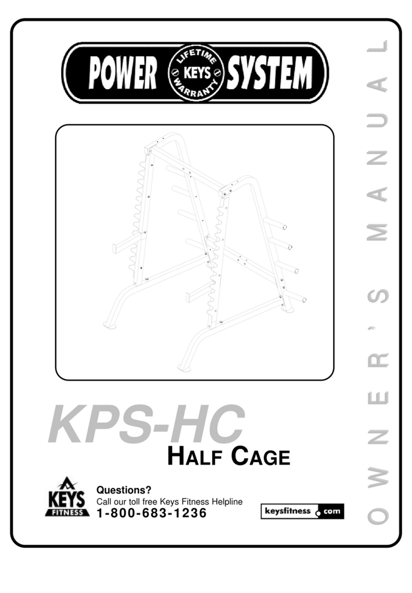 Keys Fitness Power System KPS-HC User manual