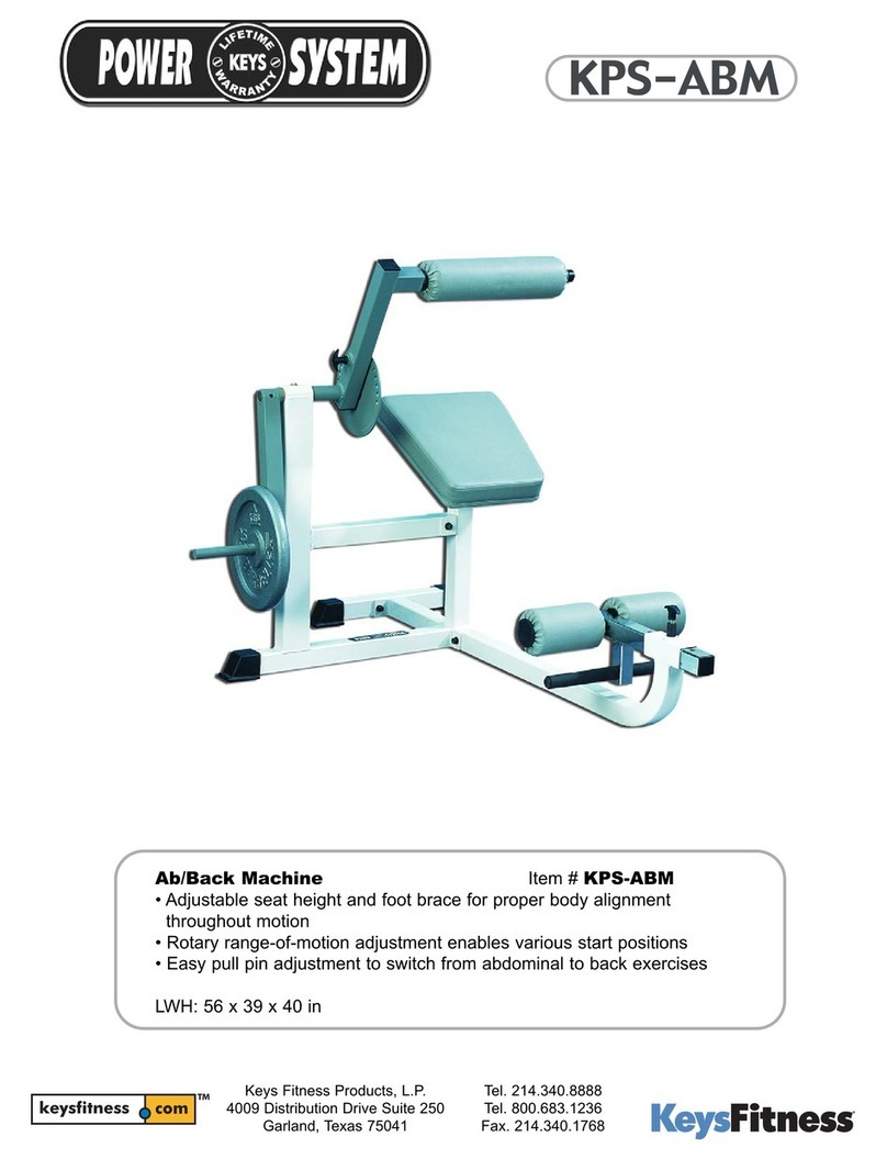 Keys Fitness Power System KPS-ABM Features