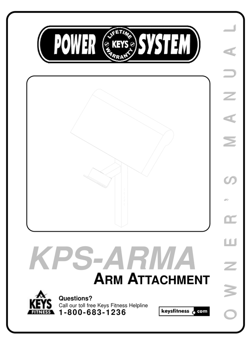 Keys Fitness Power System KPS-ARMA owner's manual
