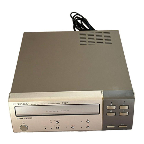 Kenwood DP-SE7 instruction manual