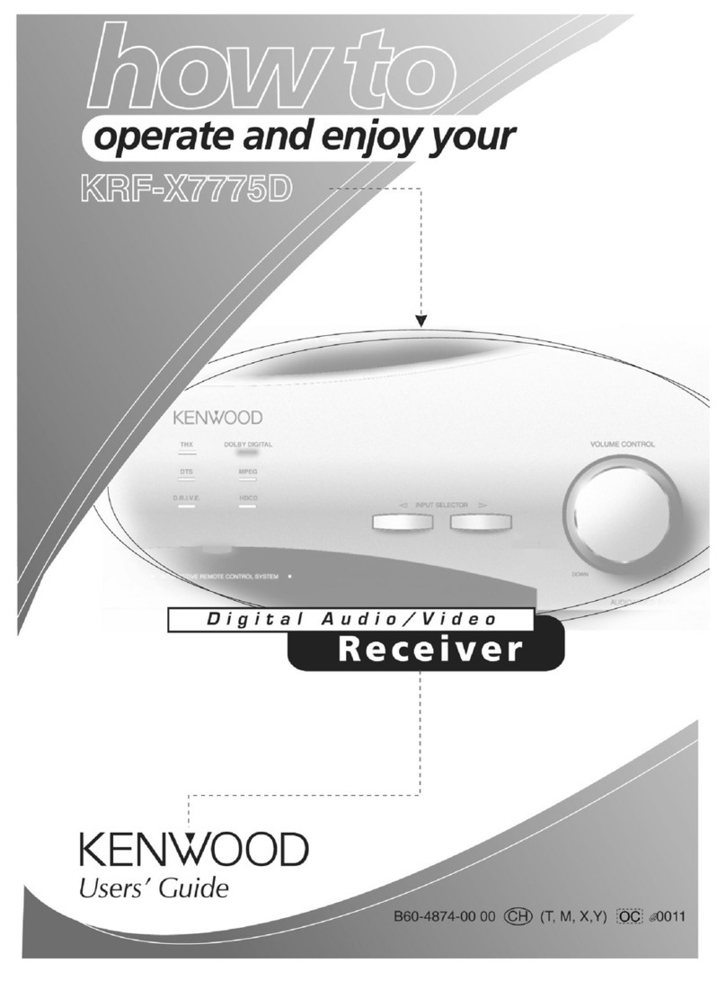Kenwood KRF-X7775D user guide
