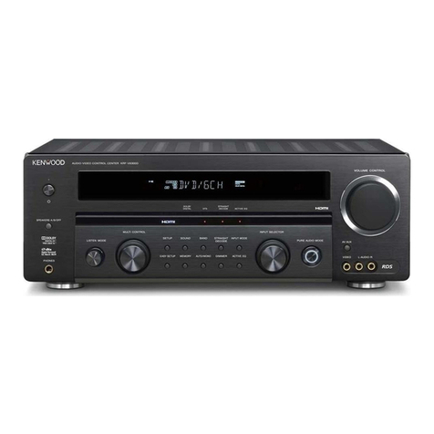 Kenwood KRF-V6300D User manual