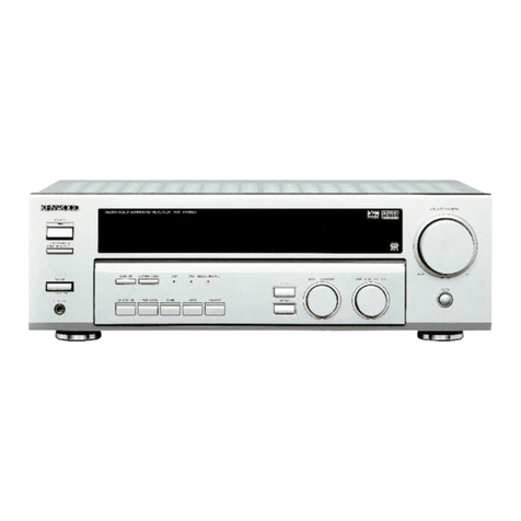 Kenwood KRF-V4060D instruction manual