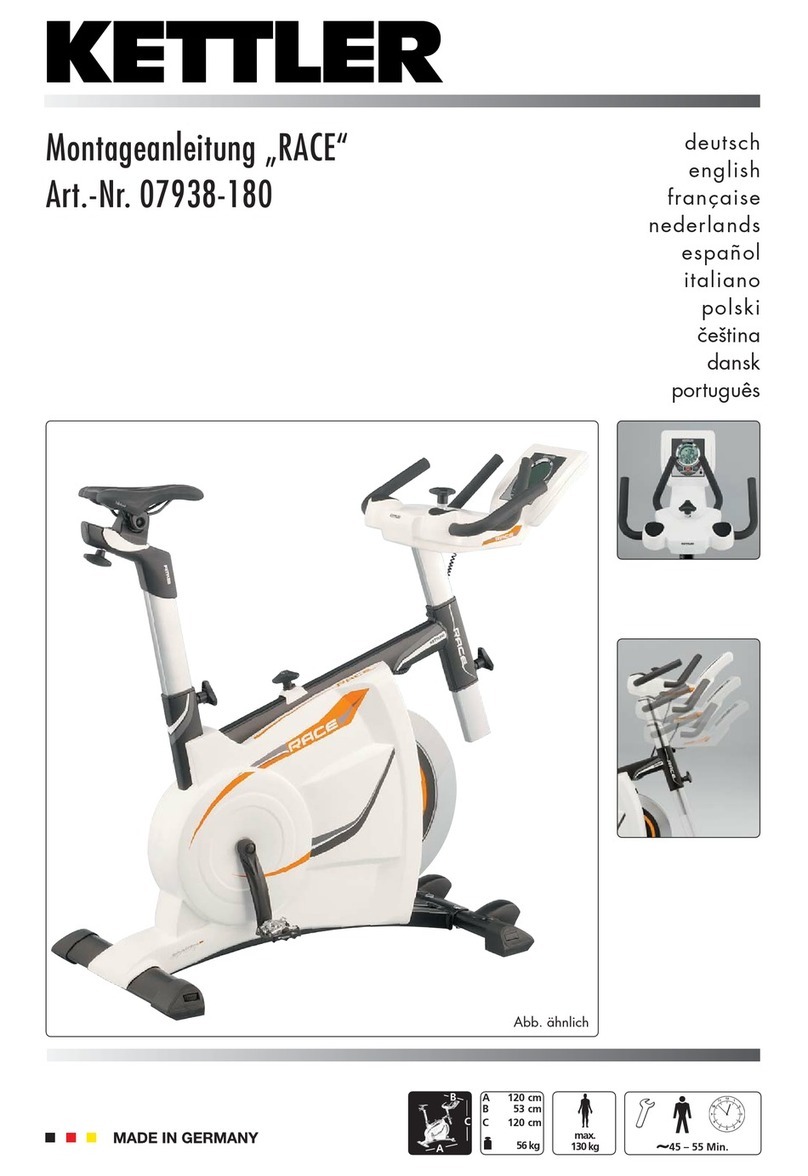 Kettler MONTAGEANLEITUNG RACE 07938-180 User manual