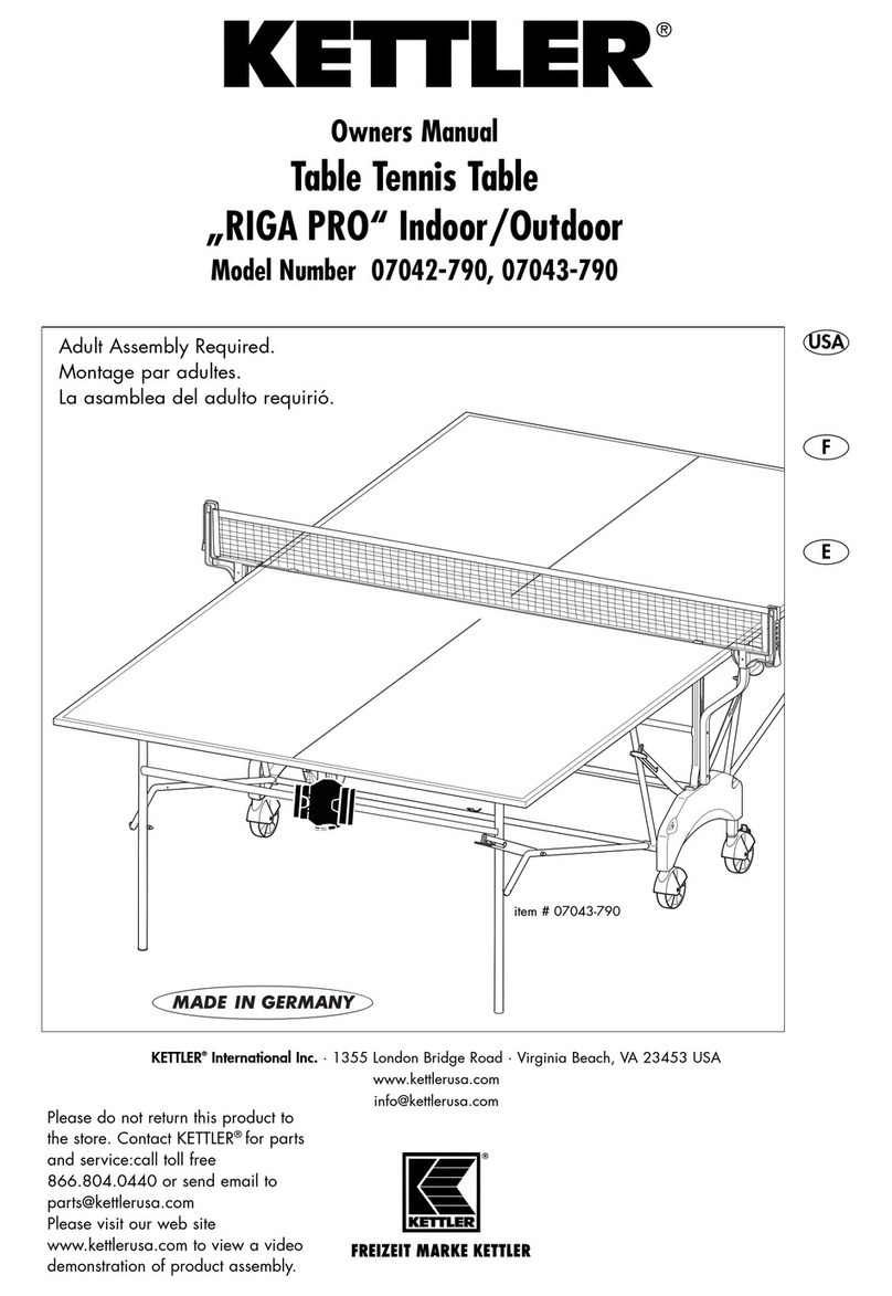 Kettler 07042-790 owner's manual