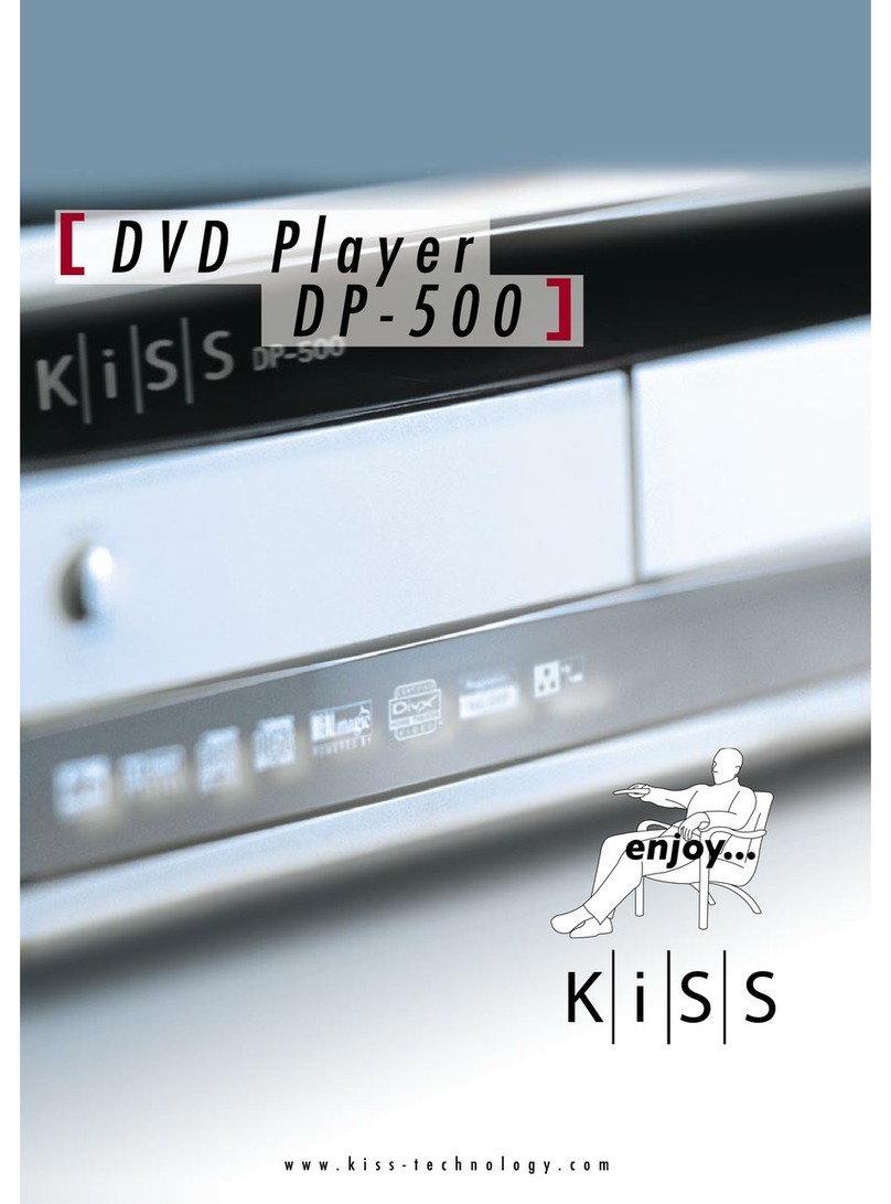 KiSS DP-500 owner's manual