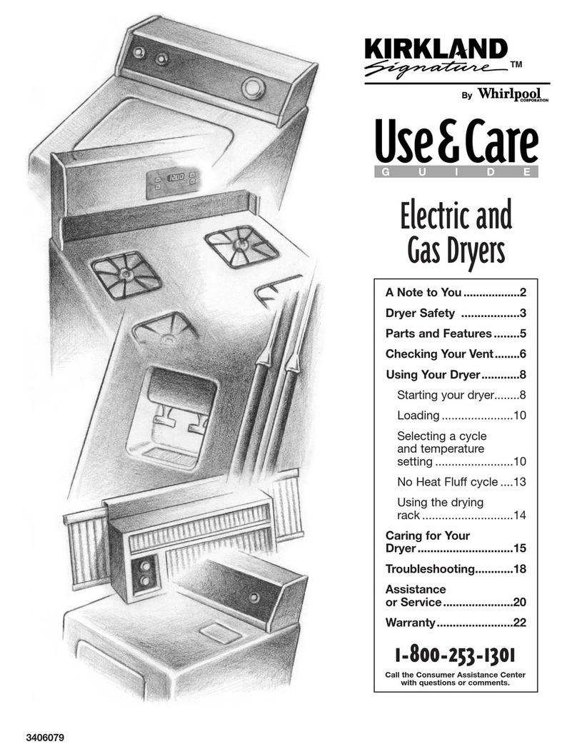 Kirkland Signature 3406079 Use & care guide