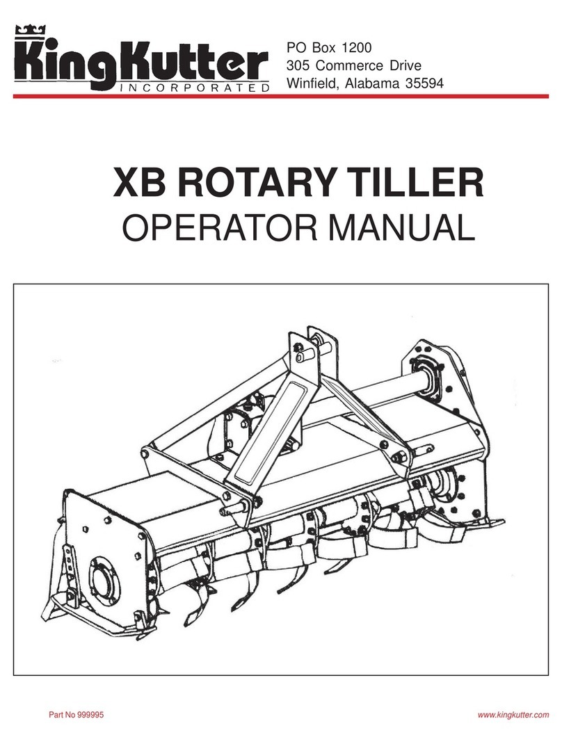 KingKutter 999995 Operator's manual