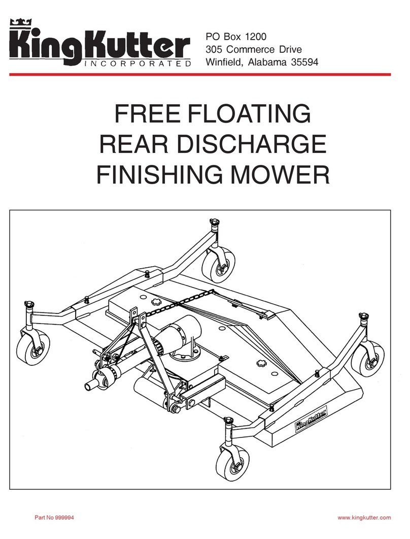 KingKutter Free Floating product manual