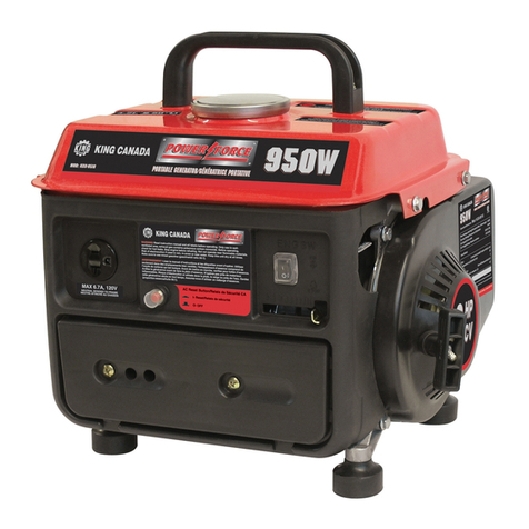 King Canada KCG-950G Service manual