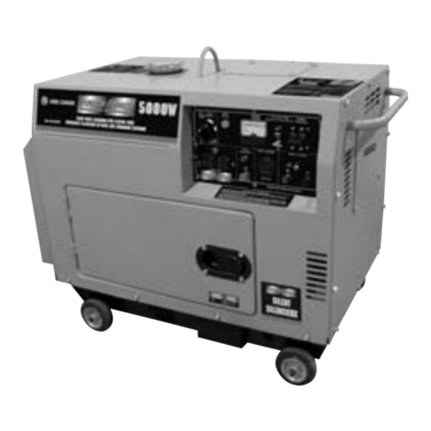 King Canada Power Force KCG-5000DES Service manual