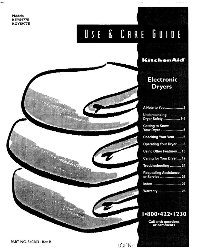 KitchenAid KEYS977E User manual