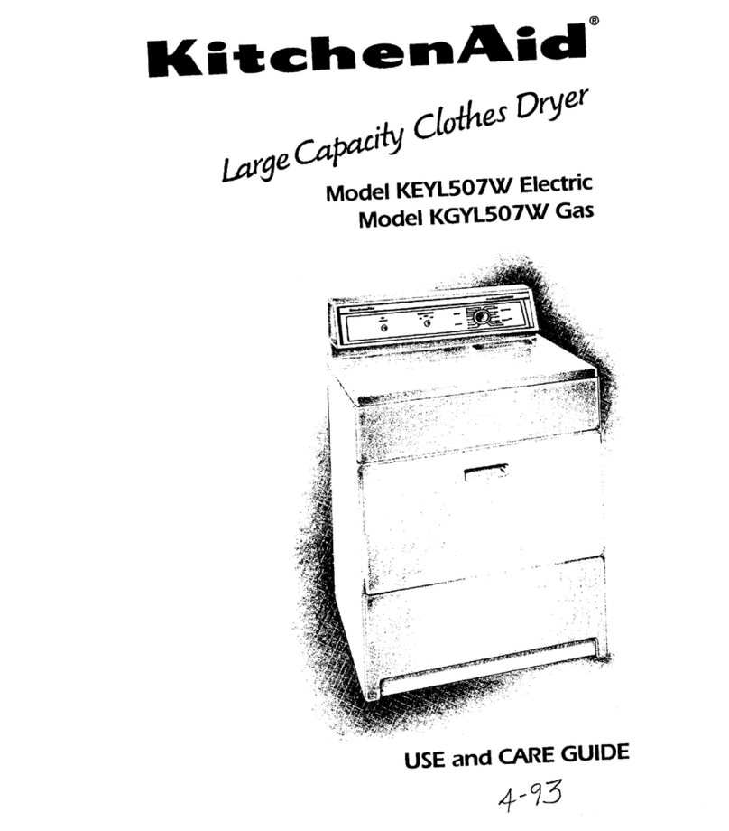 KitchenAid KEYL507W User manual