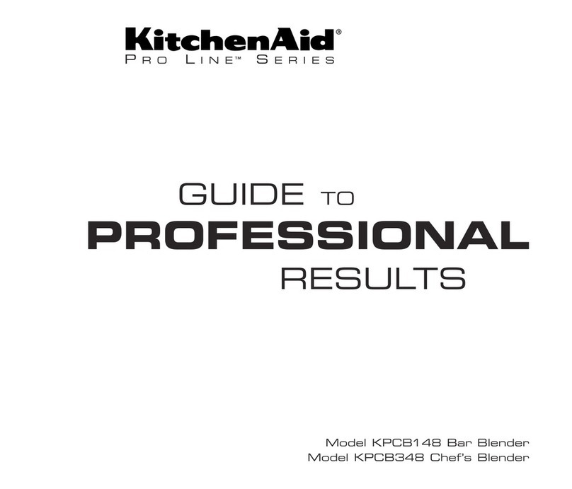 KitchenAid PROLINE KPCB148 User manual