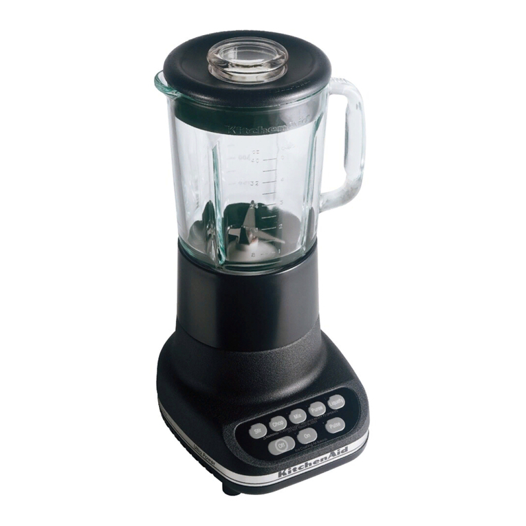 KitchenAid 5 Speed Professional Blender User manual