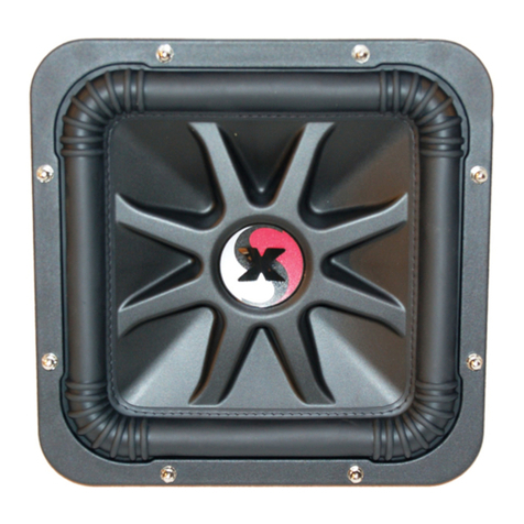 Kicker SOLOX User manual