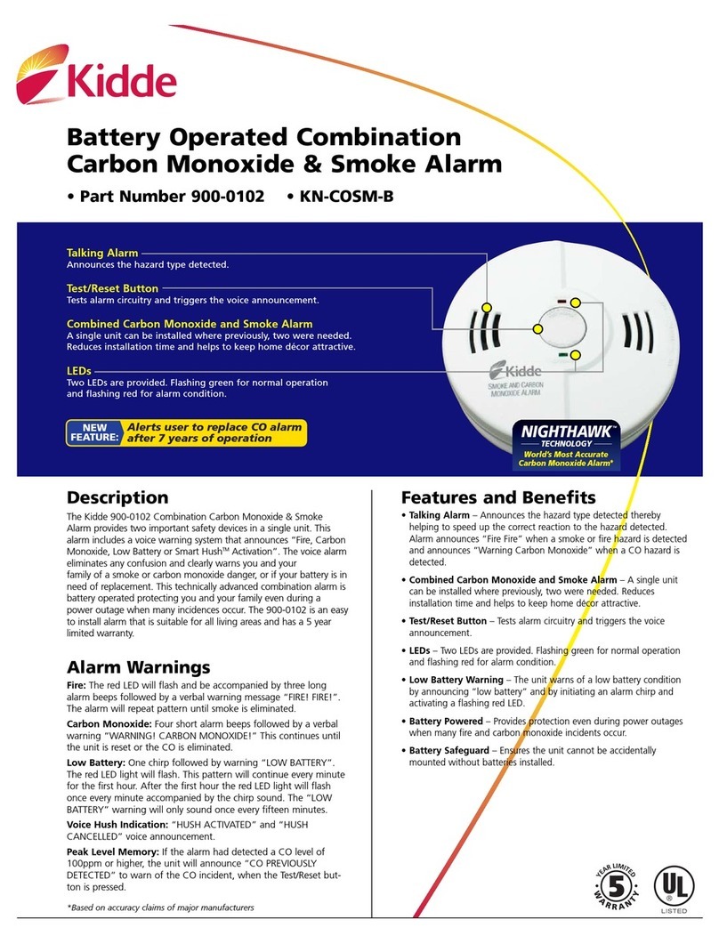 Kidde KN-COSM-B User manual