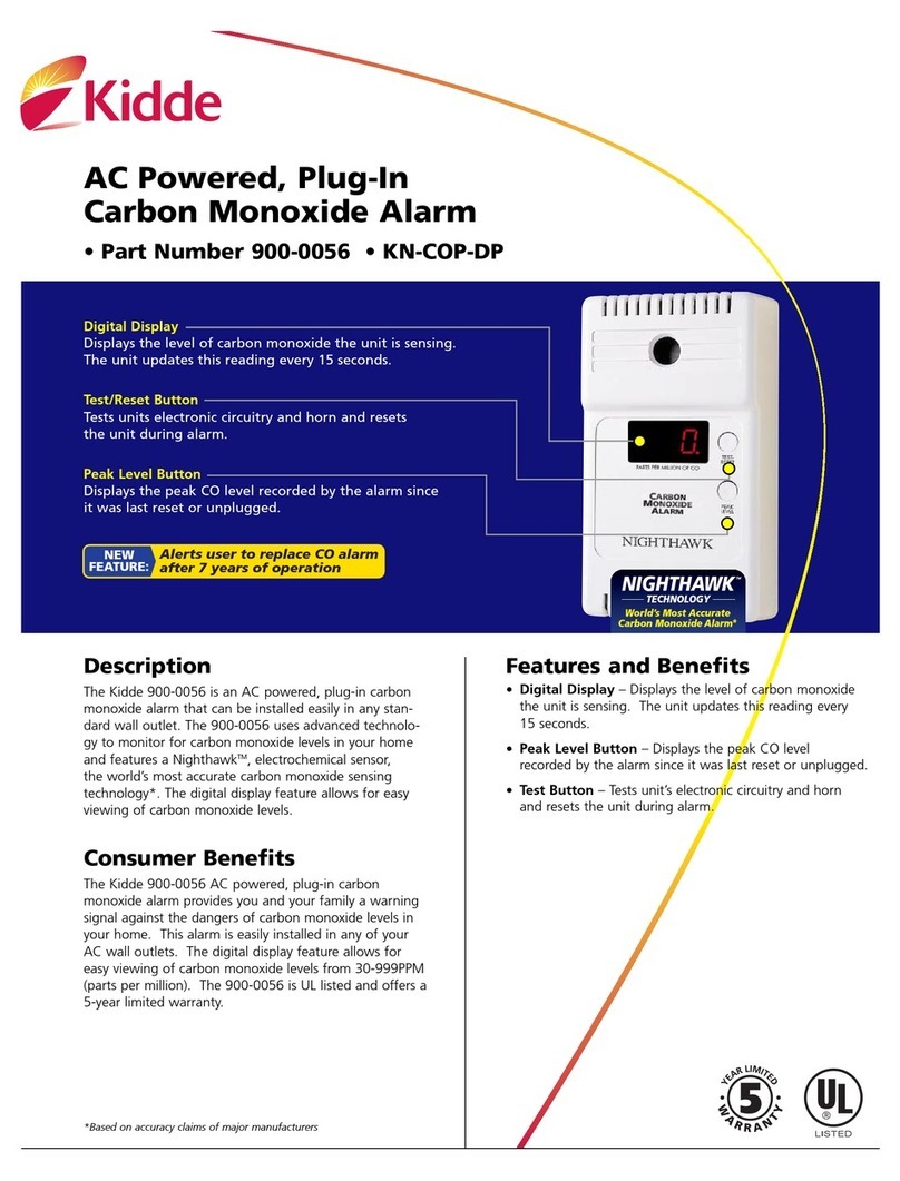 Kidde KN-COP-DP User manual