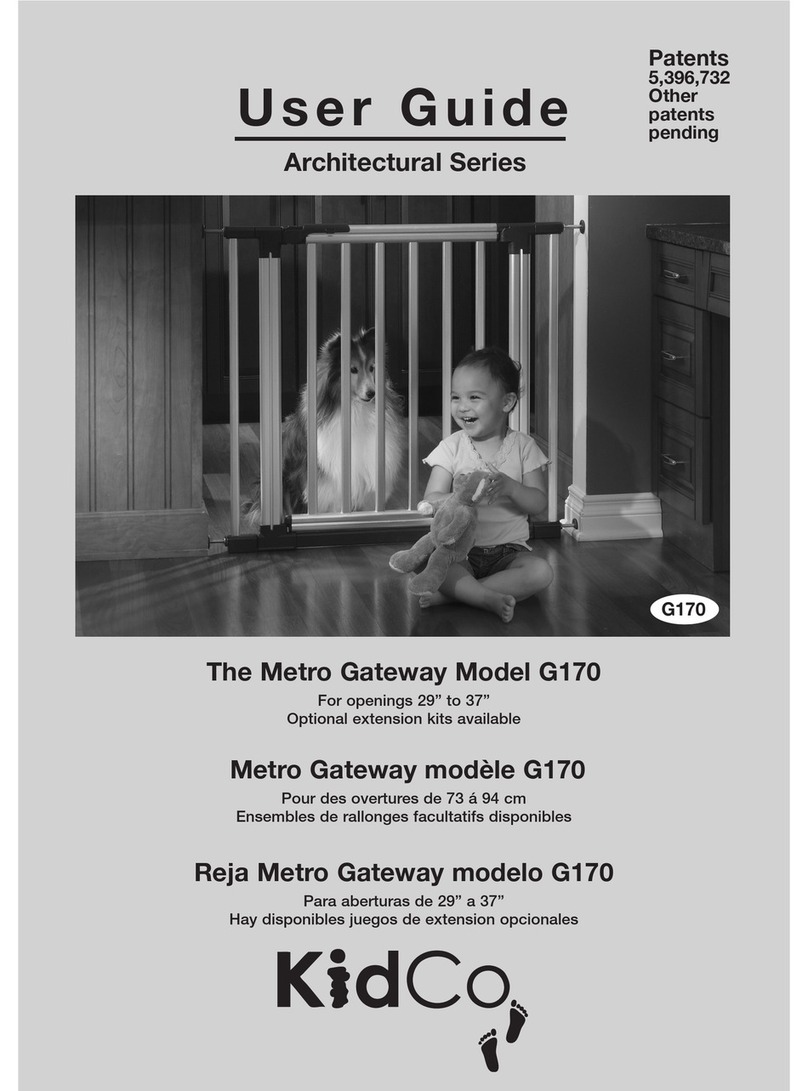 Kidco The Metro Gateway G170 user guide