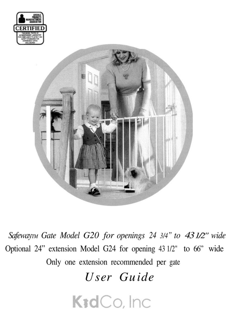 Kidco Safeway G20 user guide