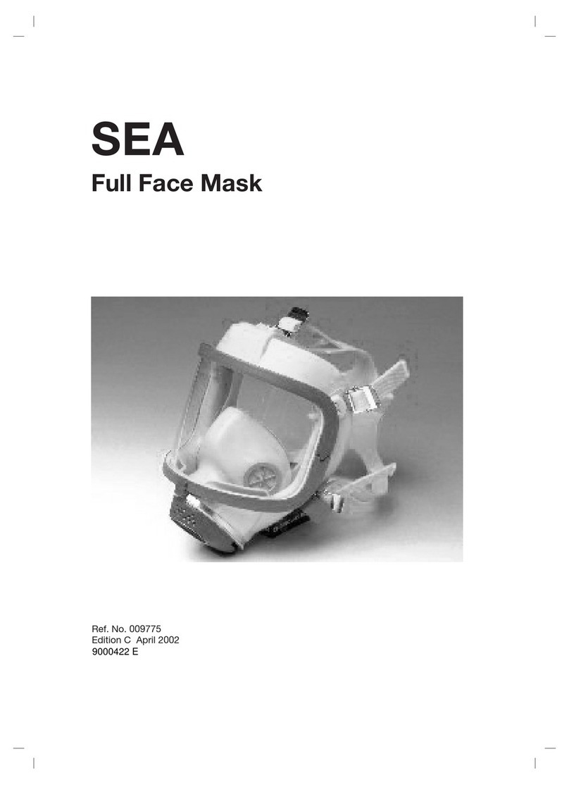 SEA Full Face Mask 9000422 E User instructions