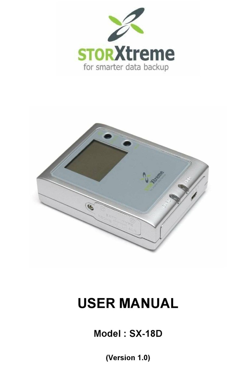 storXtreme Network Adapter SX-18D user manual