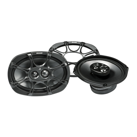 Kicker KS6930 User manual