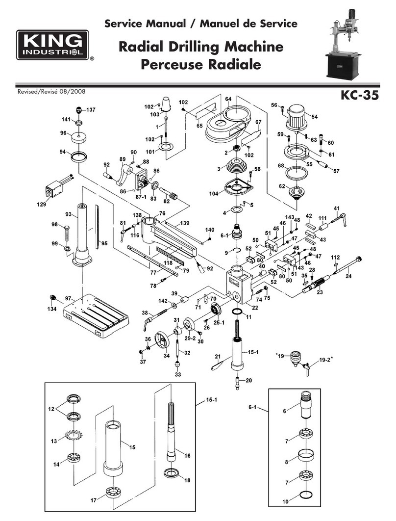 King Industrial KC-35 User manual