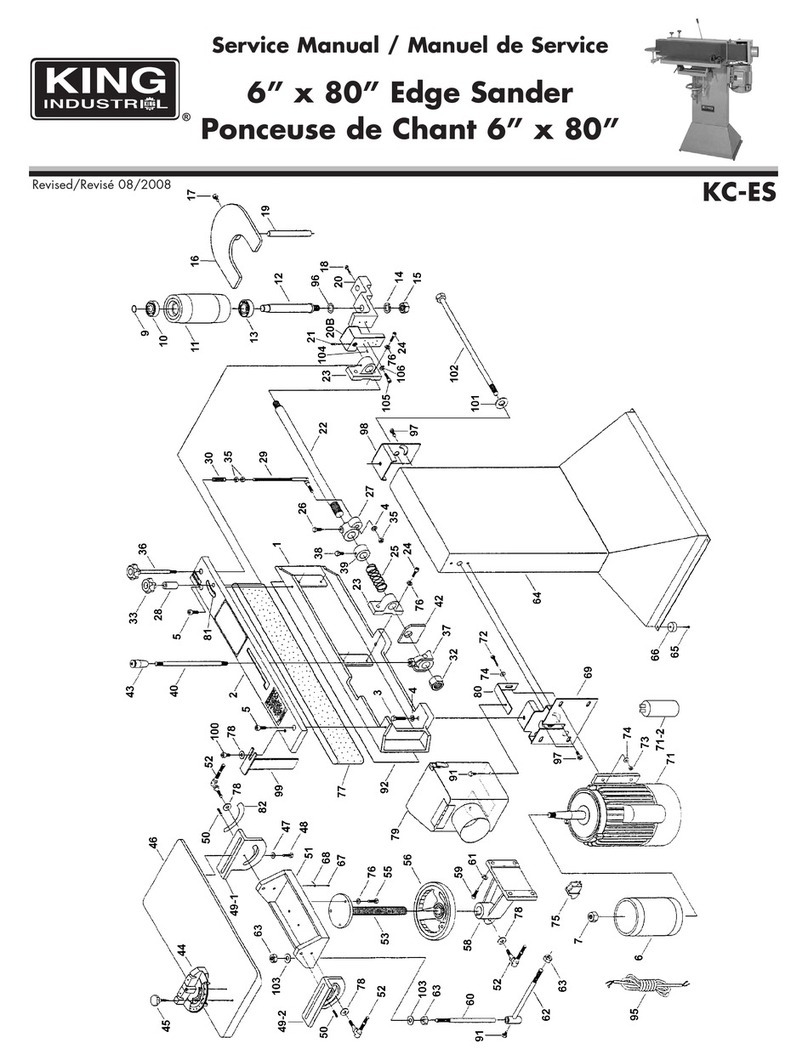 King Industrial KC-ES User manual