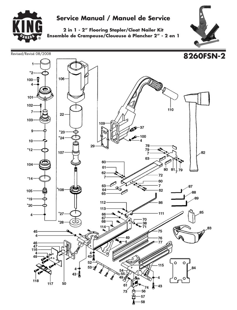 King Canada 8260FSN-2 User manual