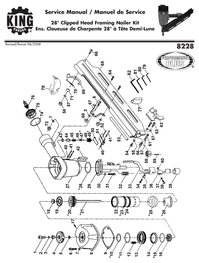 King Canada 8228 Service manual
