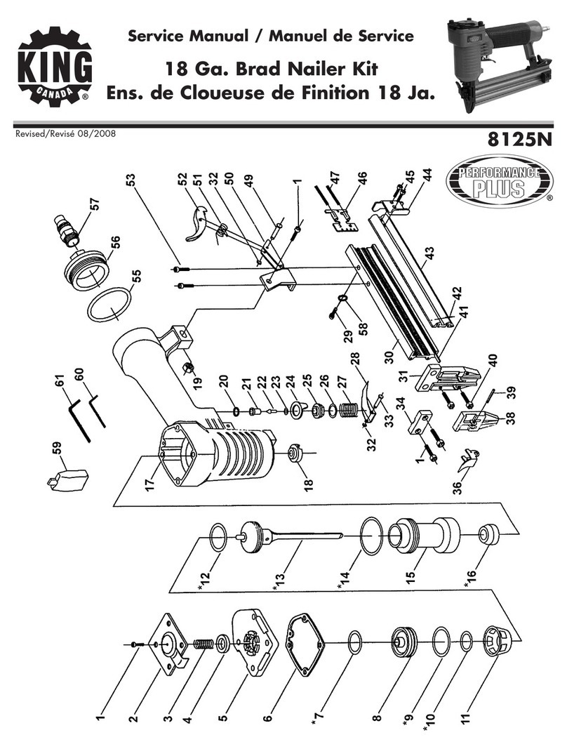 King Canada 8125N Service manual