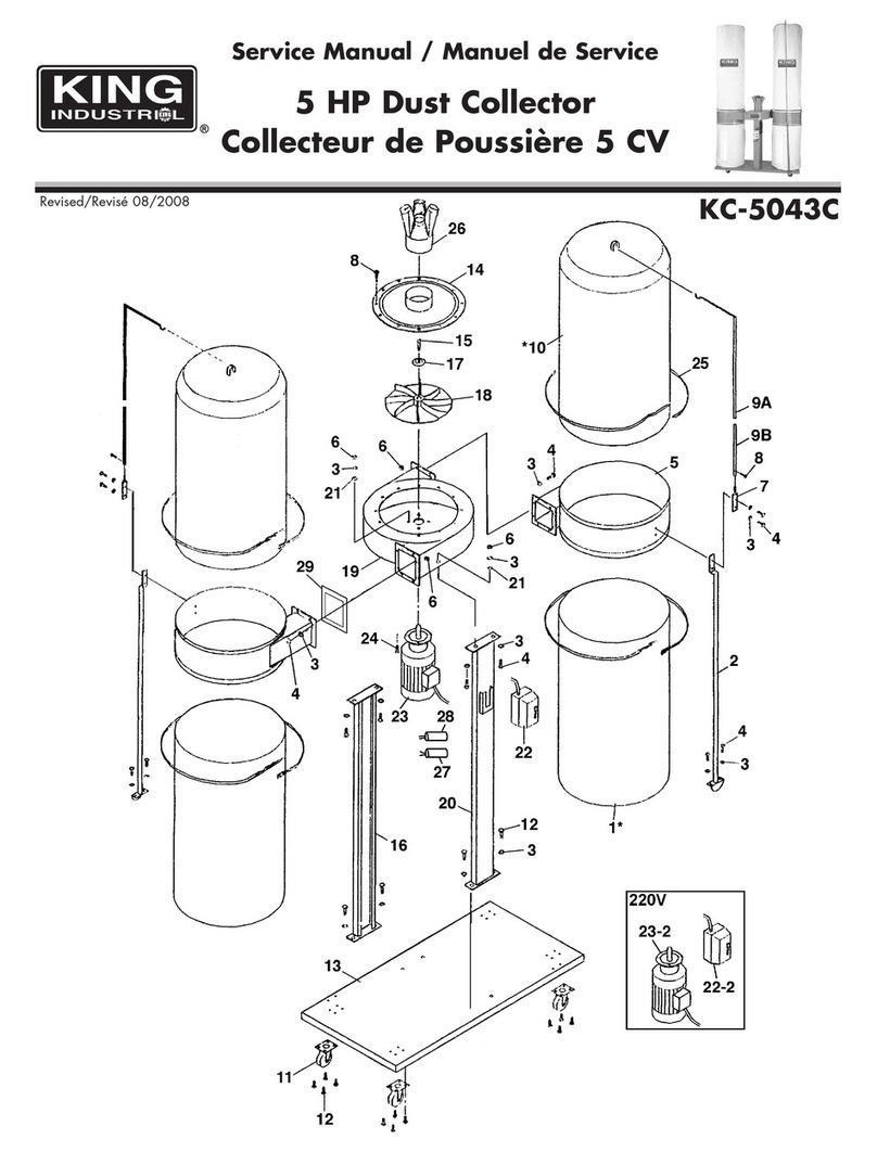 King Industrial KC-5043C User manual