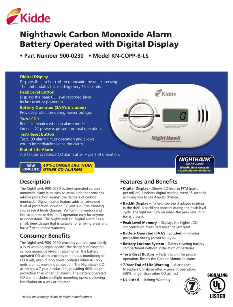 Kidde KN-COPP-B-LS User manual