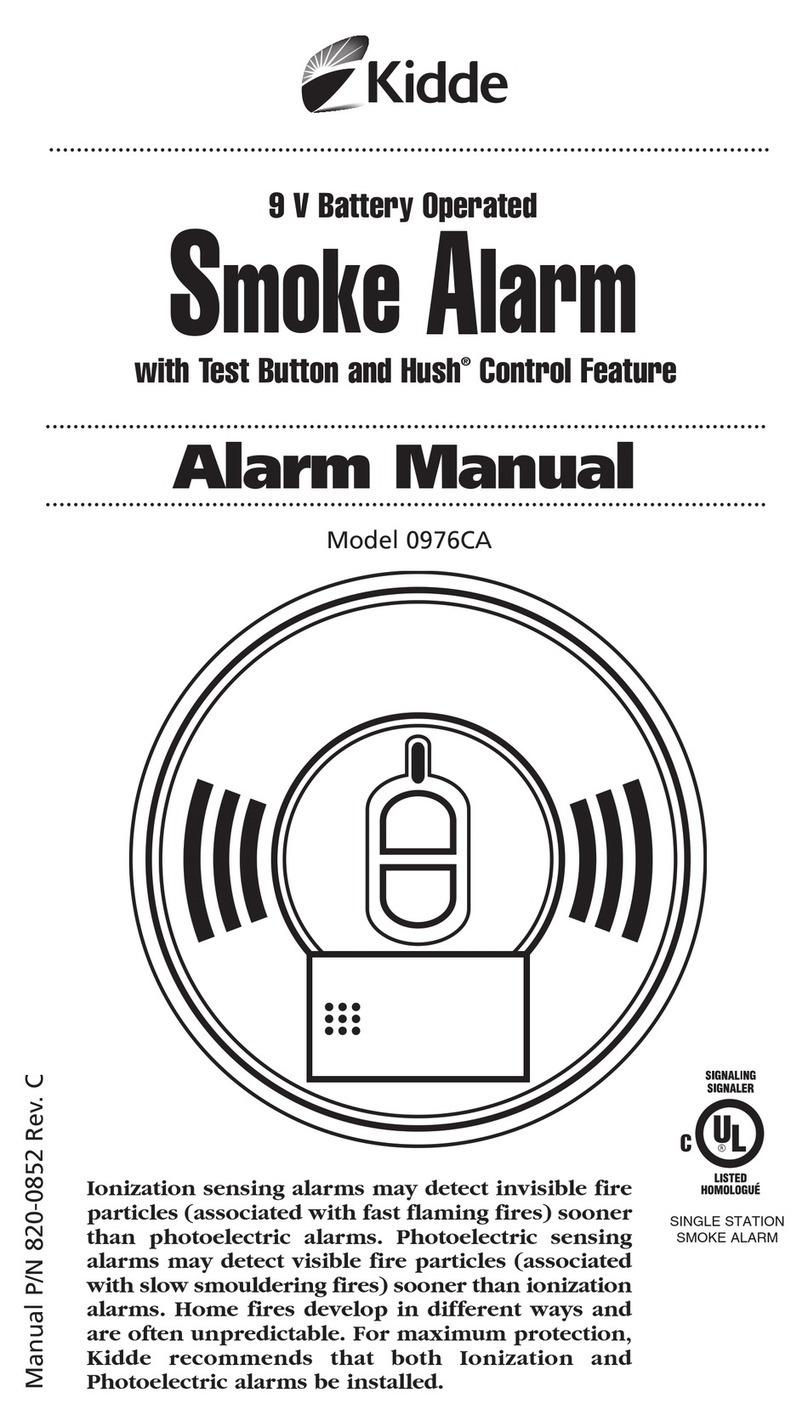Kidde 0976CA User manual Kidde 0976CA User manual