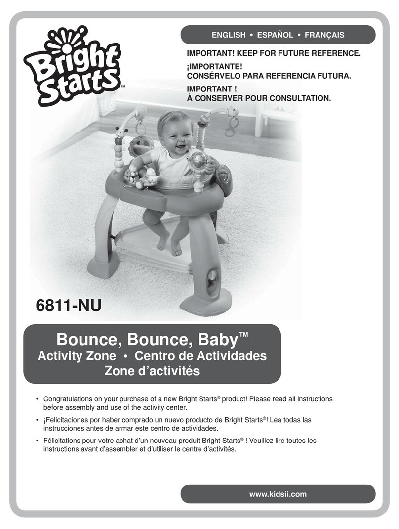Kids II Bright Starts 6811-NU user manual