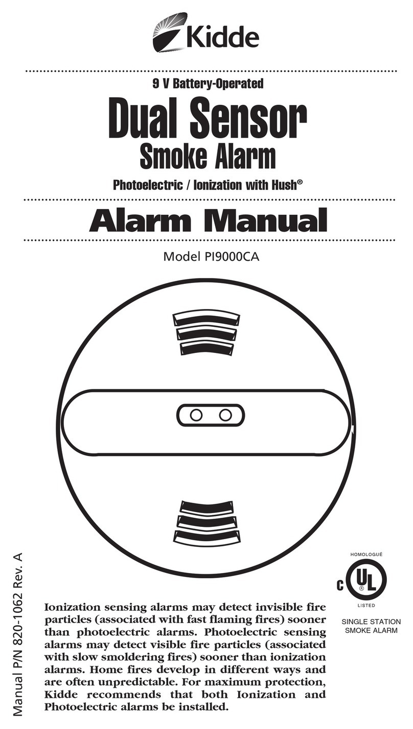 Kidde PI9000CA User manual Kidde PI9000CA User manual