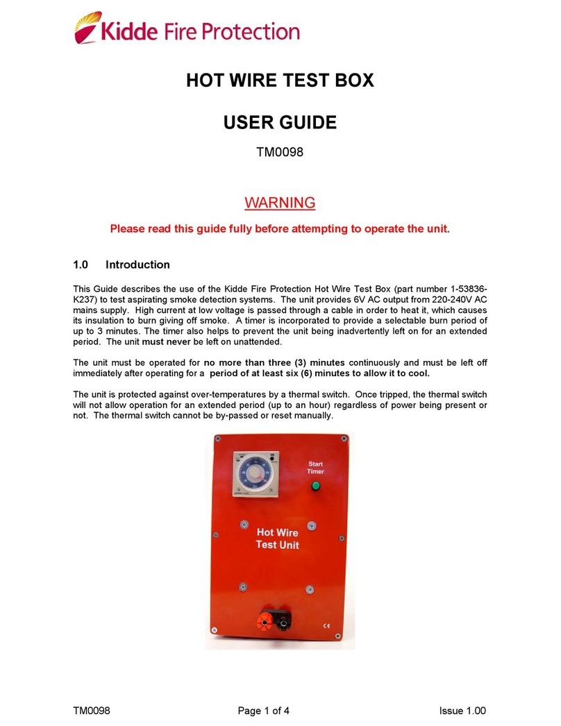 Kidde TM0098 user guide