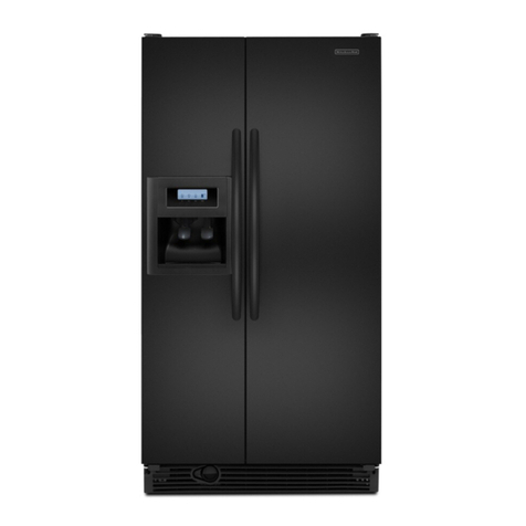 KitchenAid KSRV22FV Dimensions