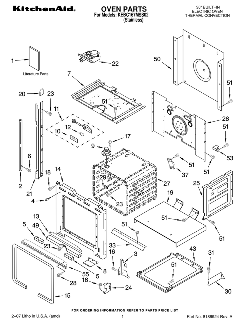 KitchenAid KEBC167MSS02 User manual KitchenAid KEBC167MSS02 User manual