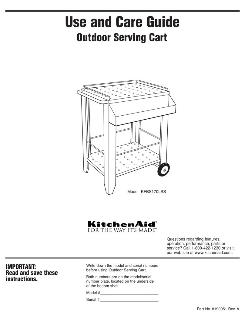 KitchenAid KFBS170LSS User manual
