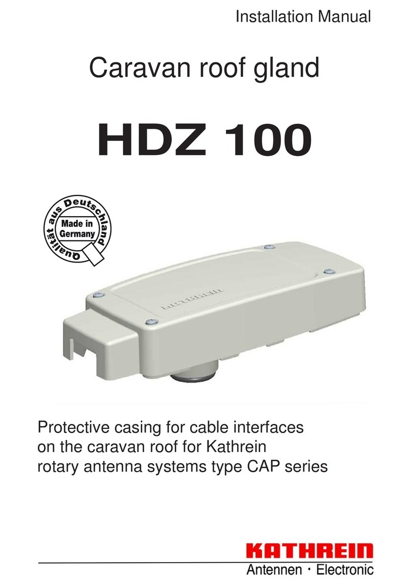 Kathrein HDZ 100 installation manual