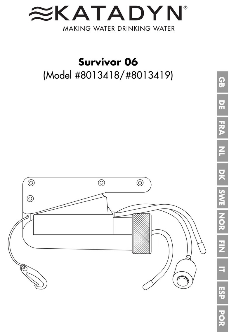 Katadyn Survivor 06 operating instructions Katadyn Survivor 06 operating instructions