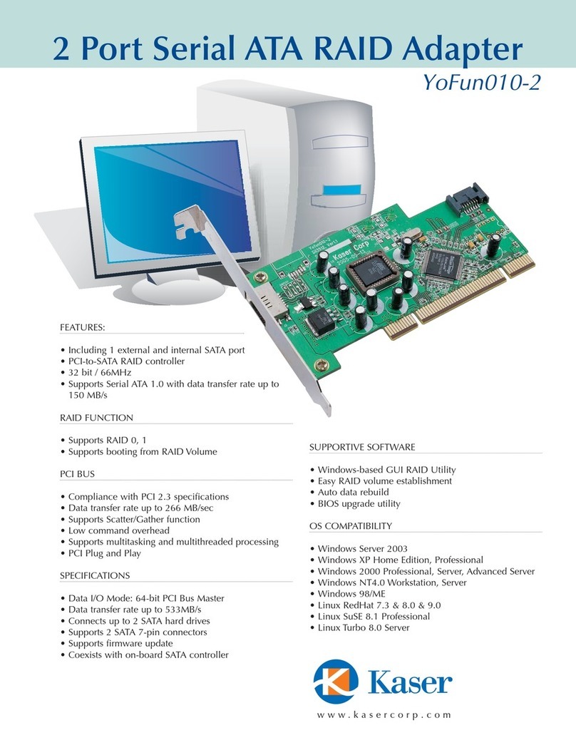 Kaser YOFUN010-2 Specifications