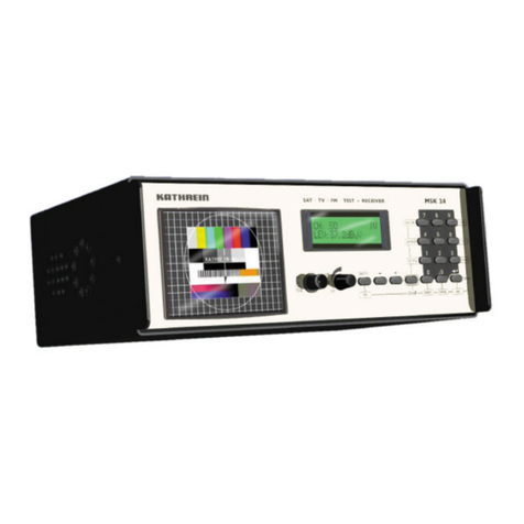 Kathrein MSK 24 User manual
