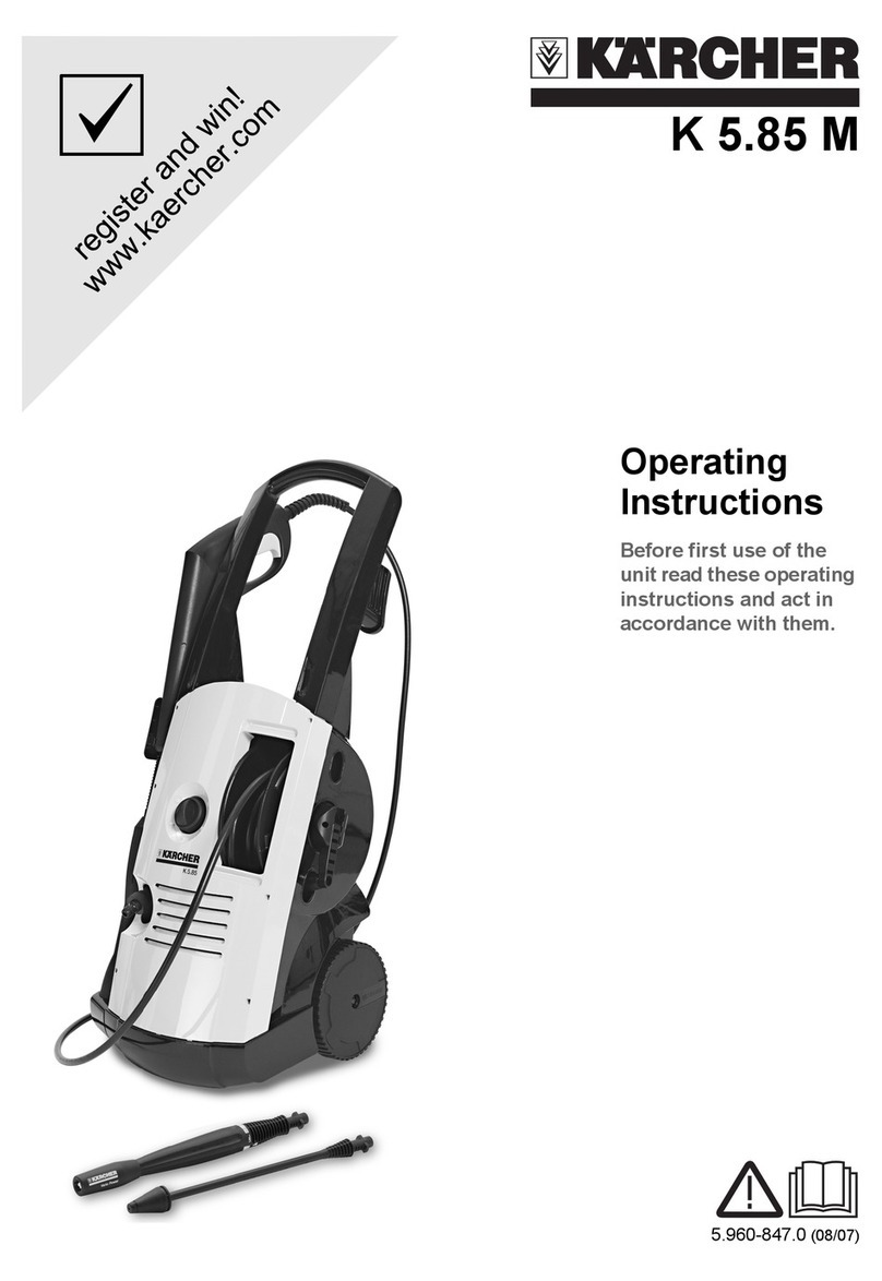Kärcher K 5.86 M operating instructions