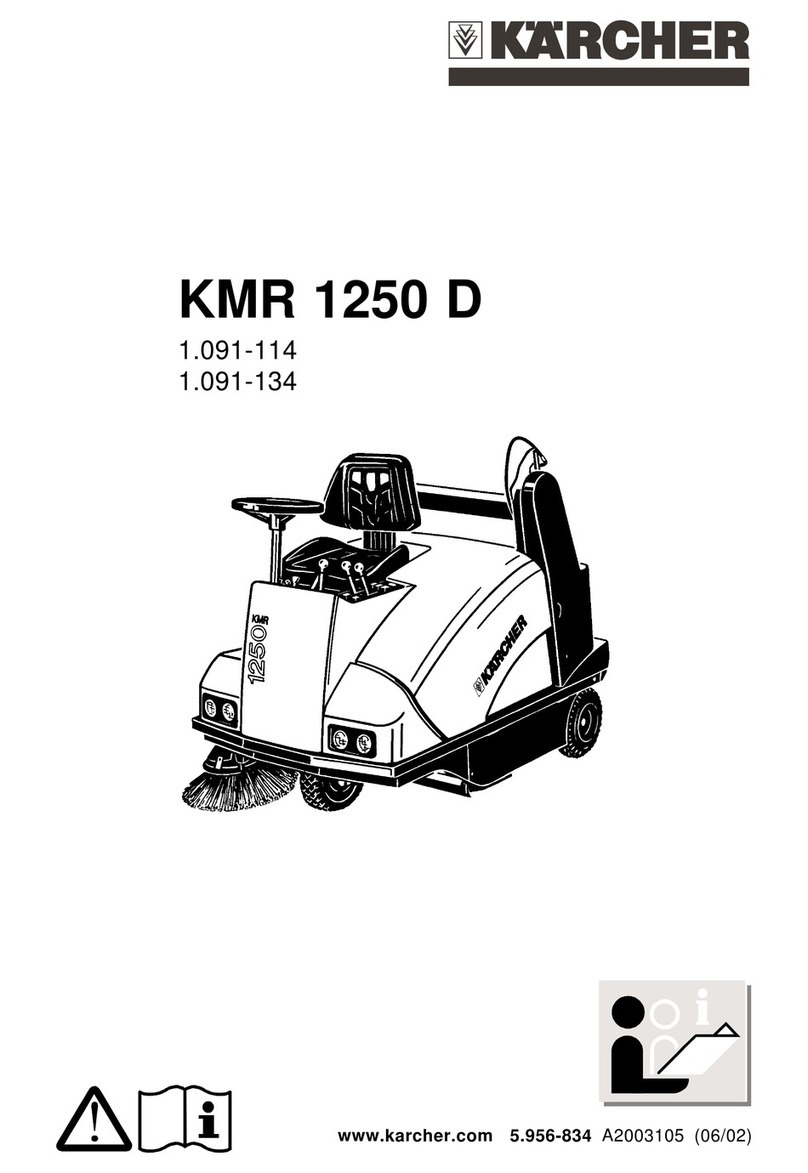 Kärcher KMR 1250 D User instructions